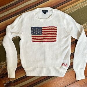 Ralph Lauren Iconic Flag Sweater